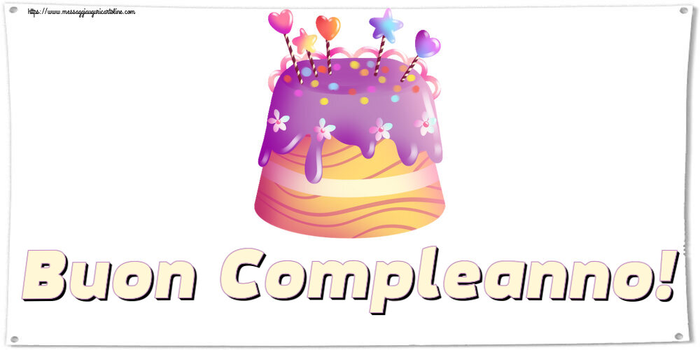 Buon Compleanno! ~ torta di caramelle
