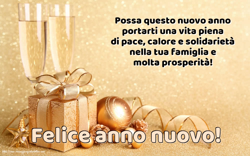 Cartoline di Buon Anno - Felice anno nuovo! - messaggiauguricartoline.com