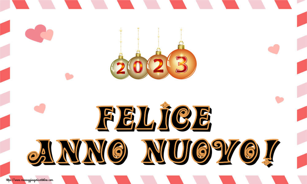Buon Anno Felice Anno Nuovo! ~ 2023 on le palle