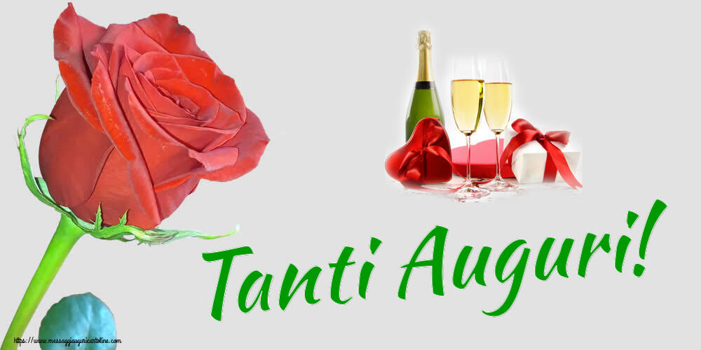 Compleanno Tanti Auguri! ~ champagne e regali