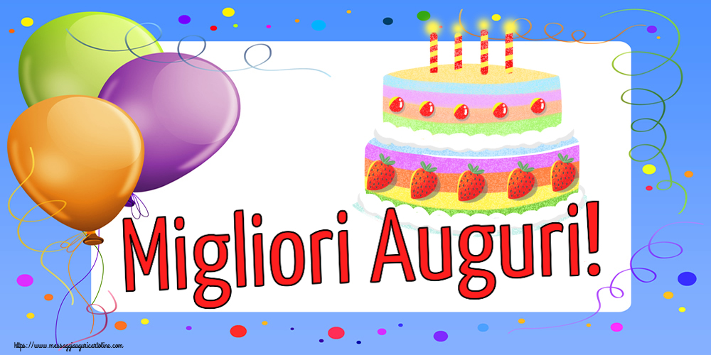 Compleanno Migliori Auguri! ~ torta alle fragole