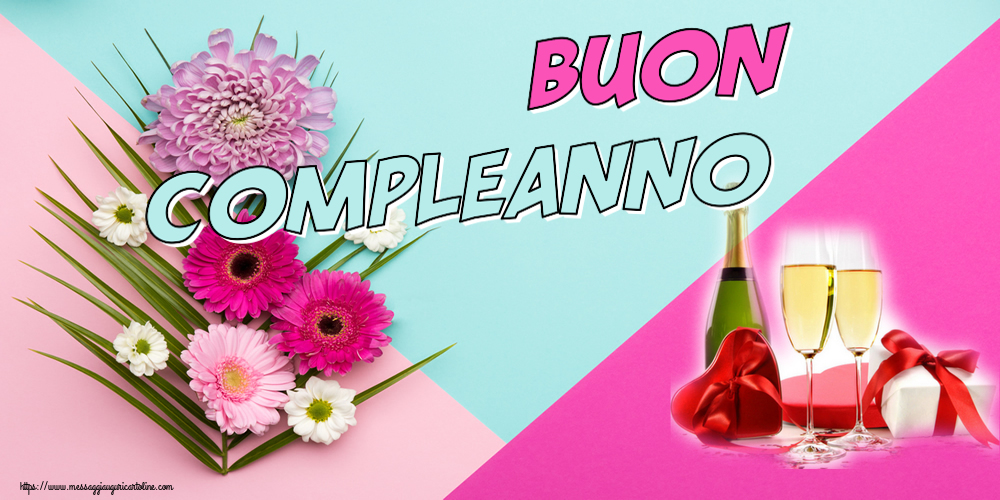 Compleanno Buon Compleanno! ~ champagne e regali