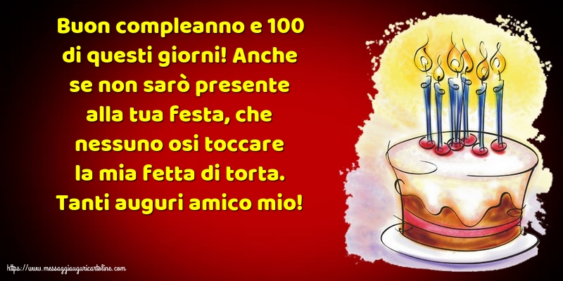 Tanti auguri amico mio!