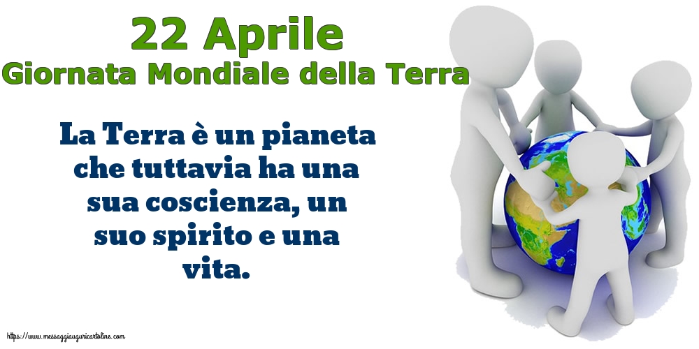 Giornata della Terra 22 Aprile - Giornata Mondiale della Terra
