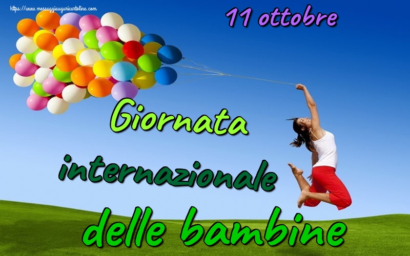 11 ottobre Giornata internazionale delle bambine