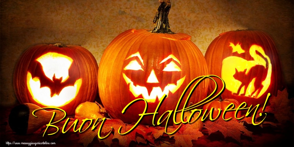 Cartoline di Halloween - Buon Halloween! - messaggiauguricartoline.com