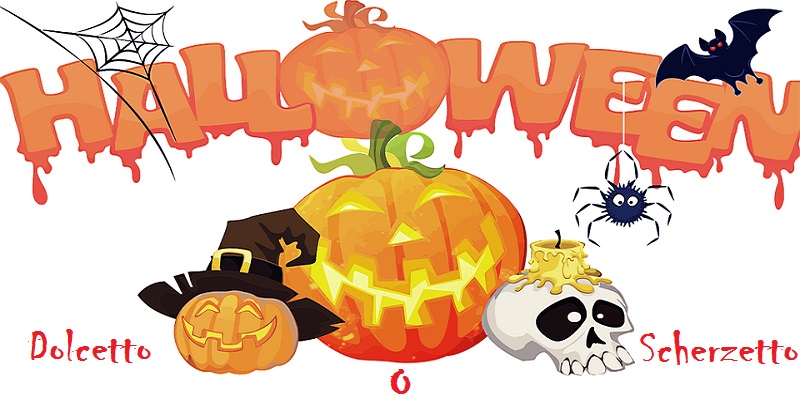 Cartoline di Halloween - Dolcetto o scherzetto