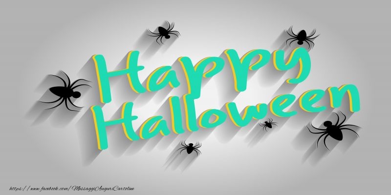 Cartoline di Halloween - Buon Halloween!  - Happy Halloween!