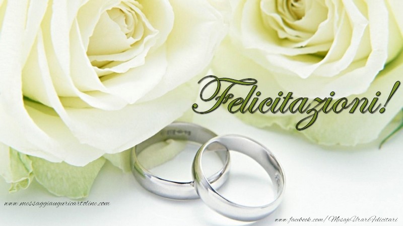 Cartoline di matrimonio - Felicitazioni! - messaggiauguricartoline.com