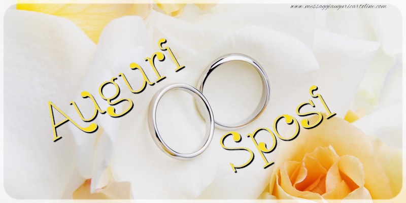 Cartoline di matrimonio - Auguri Sposi! - messaggiauguricartoline.com