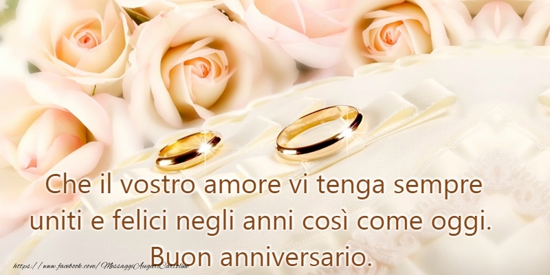 Cartoline di matrimonio - Buon Anniversario di Matrimonio! Auguri! - messaggiauguricartoline.com