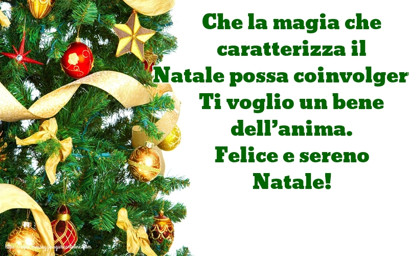 Cartoline di Natale - Felice e sereno Natale! - messaggiauguricartoline.com