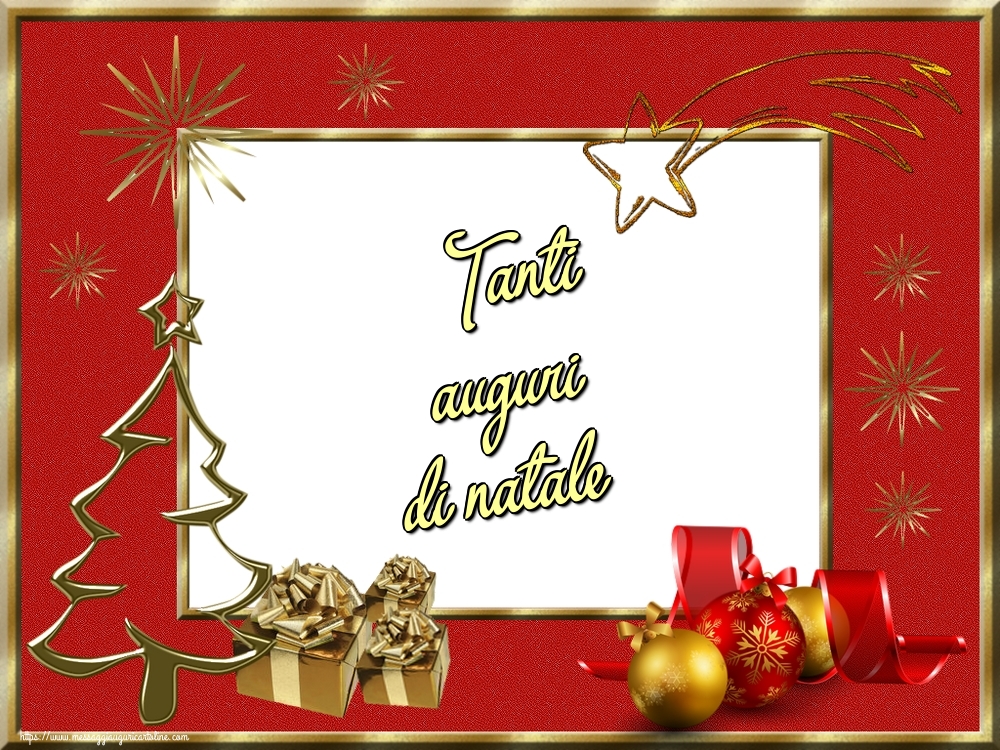 Tanti auguri di natale