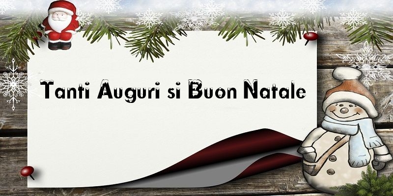 Cartoline di Natale - tanti auguri di Buon Natale - messaggiauguricartoline.com