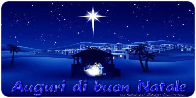 Cartoline di Natale - Auguri di buon Natale - messaggiauguricartoline.com