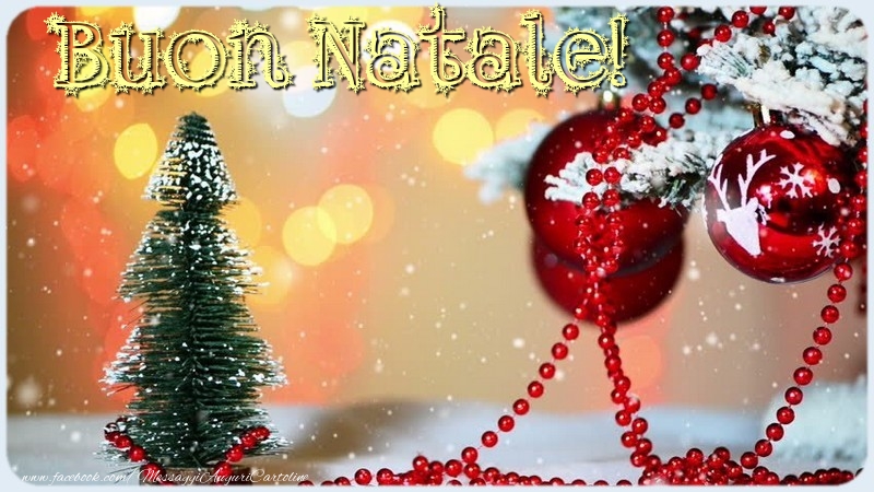 Cartoline di Natale - Buon Natale! - messaggiauguricartoline.com