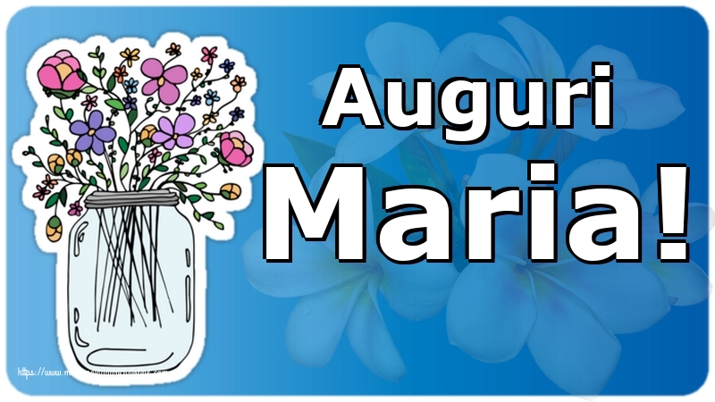 Cartoline per la Natività della Beata Vergine Maria - Auguri Maria! - messaggiauguricartoline.com