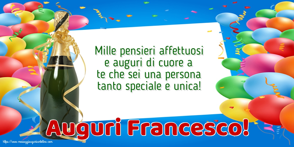 San Francesco Auguri Francesco!