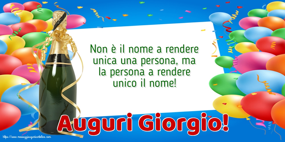 Cartoline di San Giorgio - Auguri Giorgio! - messaggiauguricartoline.com