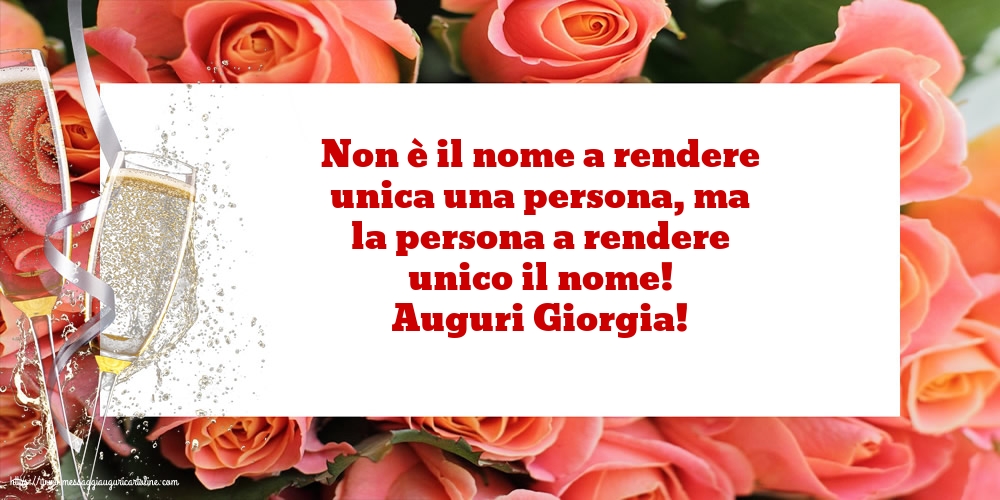 Cartoline di San Giorgio - Auguri Giorgia! - messaggiauguricartoline.com