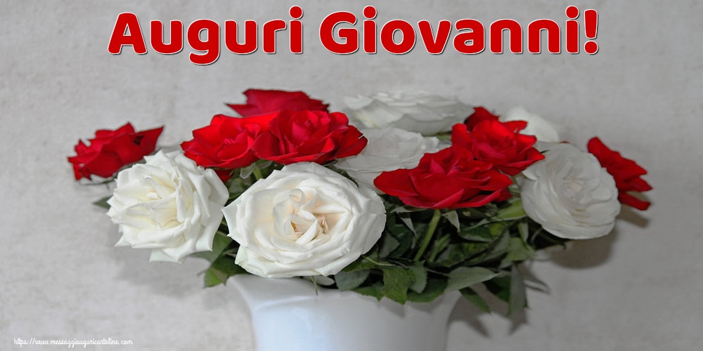 Auguri Giovanni!