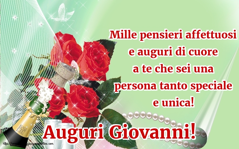 Cartoline per la San Giovanni Battista - Auguri Giovanni! - messaggiauguricartoline.com