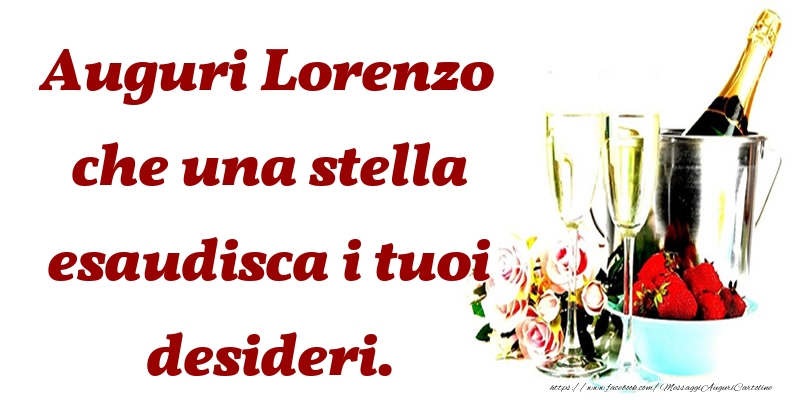 Cartoline di San Lorenzo - Auguri Lorenzo - messaggiauguricartoline.com