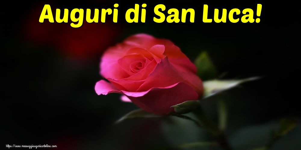 Auguri di San Luca!