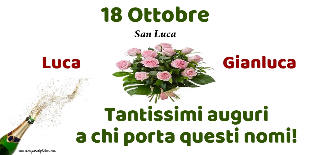 18 Ottobre - San Luca