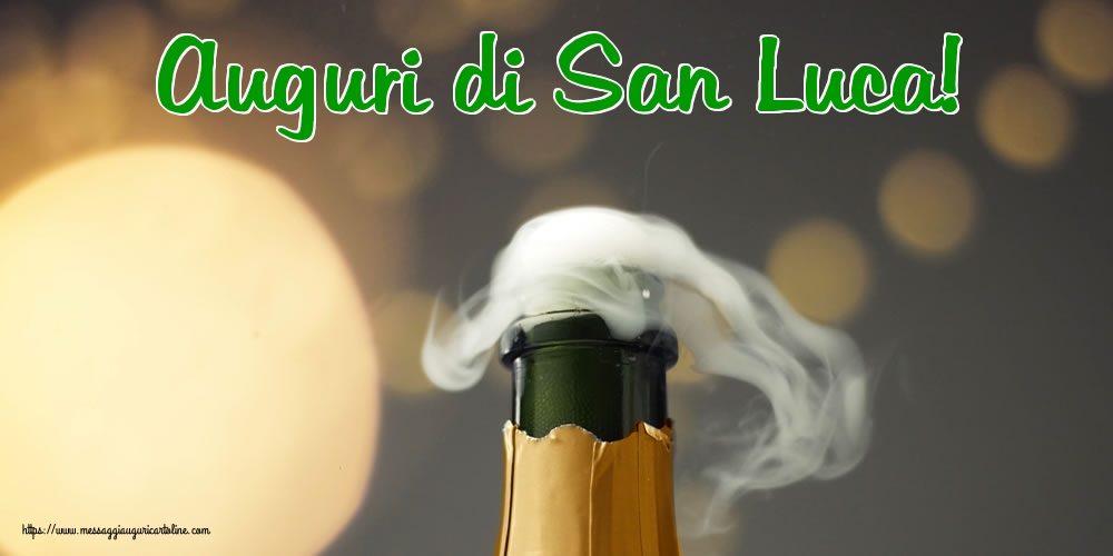 Cartoline di  San Luca - Auguri di San Luca! - messaggiauguricartoline.com