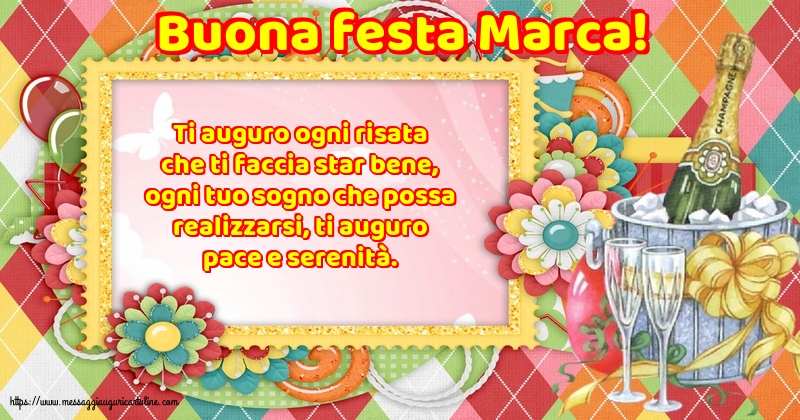 San Marco Buona festa Marca!