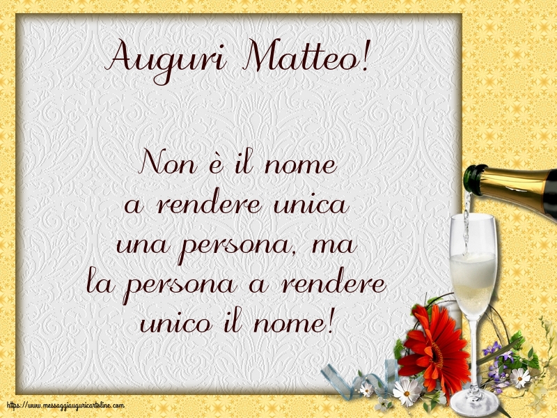 Cartoline di San Matteo - Auguri Matteo! - messaggiauguricartoline.com