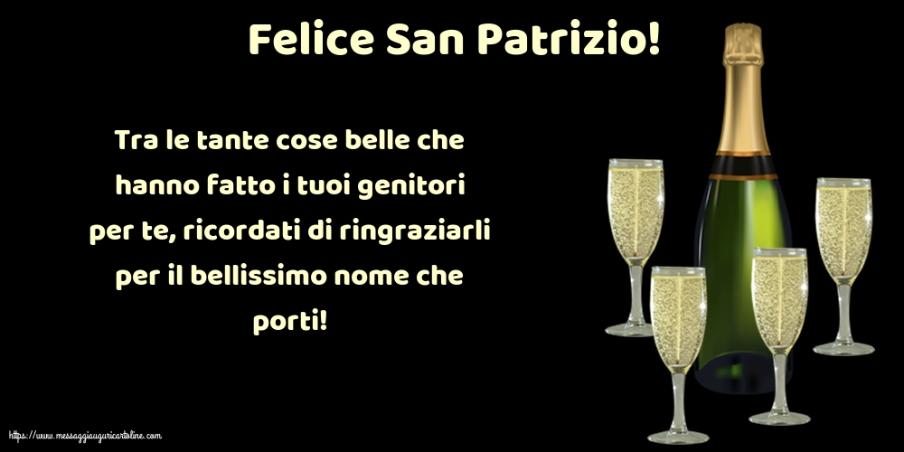 Felice San Patrizio!