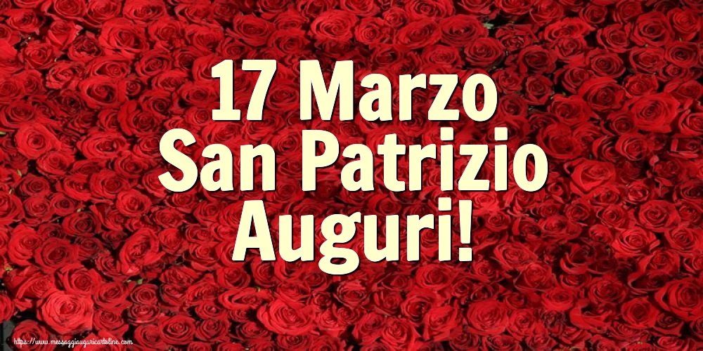 Cartoline di San Patrizio - 🌼 17 Marzo San Patrizio Auguri! - messaggiauguricartoline.com