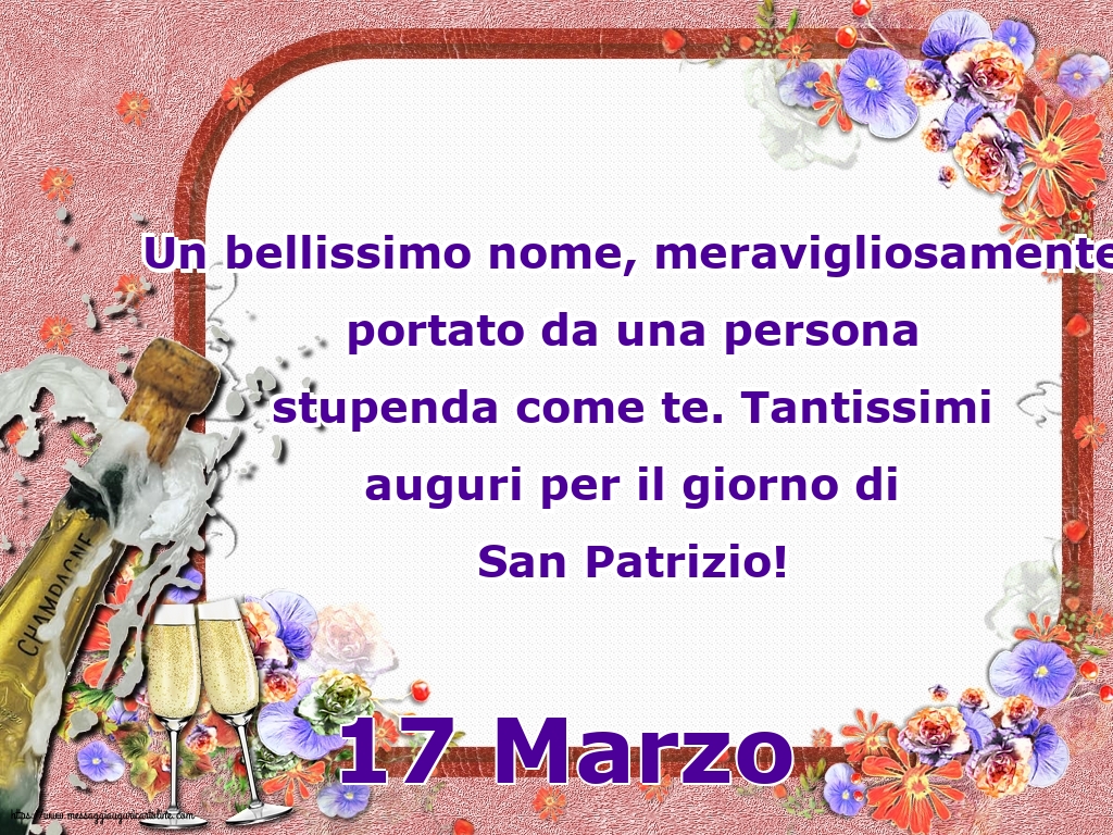 Cartoline di San Patrizio - 17 Marzo - 17 Marzo - Tantissimi auguri per il giorno di San Patrizio!