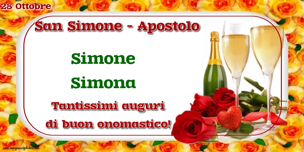 28 Ottobre - San Simone - Apostolo