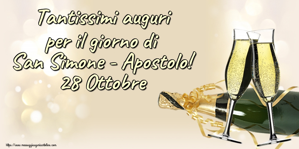 San Simone Tantissimi auguri per il giorno di San Simone - Apostolo! 28 Ottobre