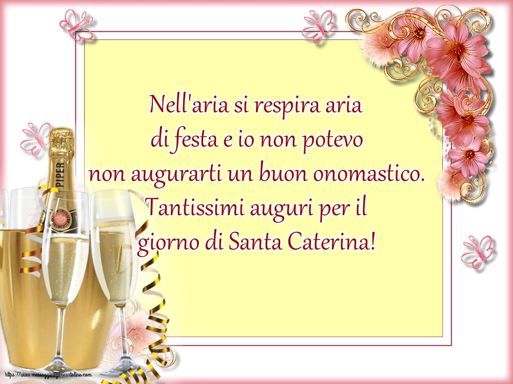 Santa Caterina Tantissimi auguri per il giorno di Santa Caterina!