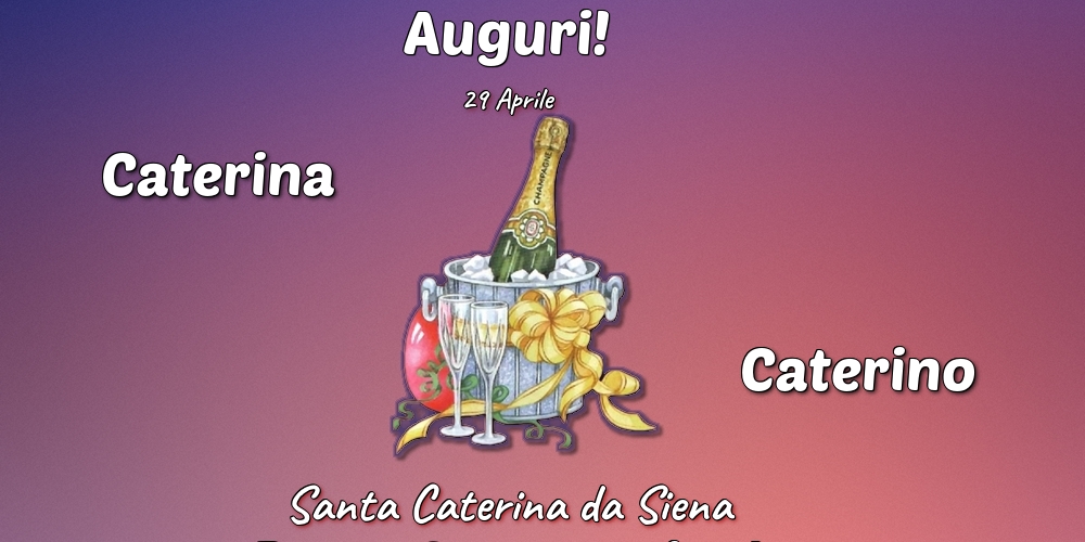 Santa Caterina 29 Aprile - Santa Caterina da Siena