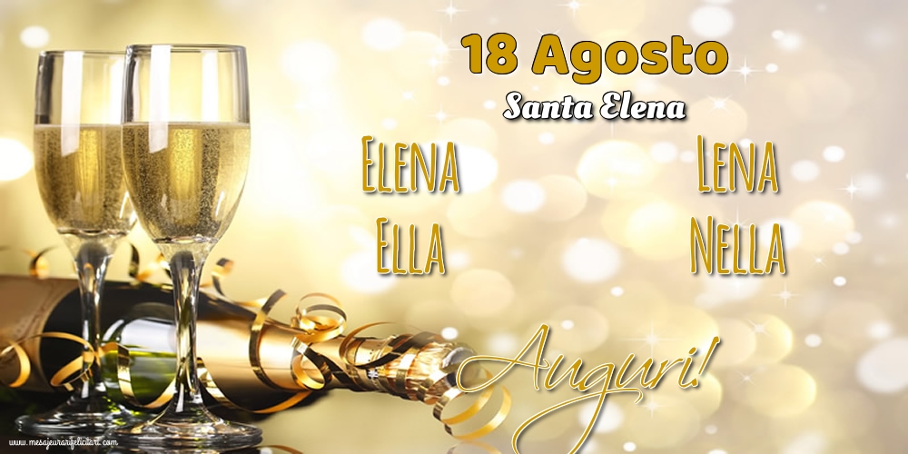 18 Agosto - Santa Elena