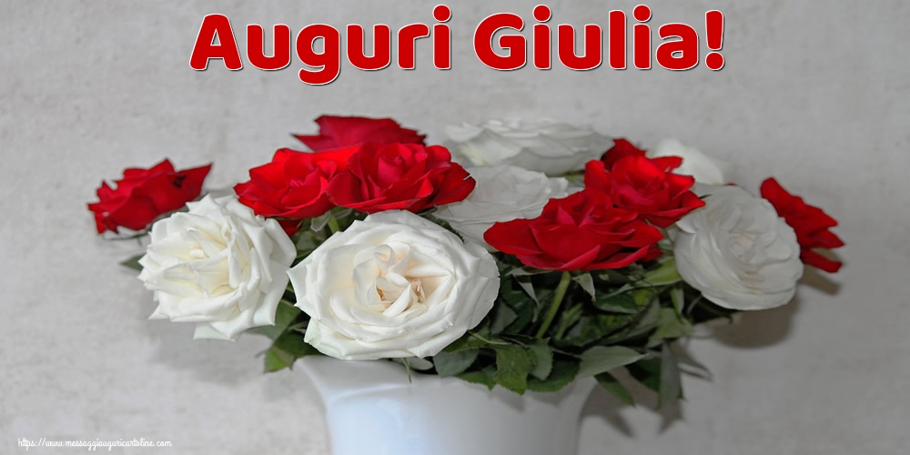 Auguri Giulia!