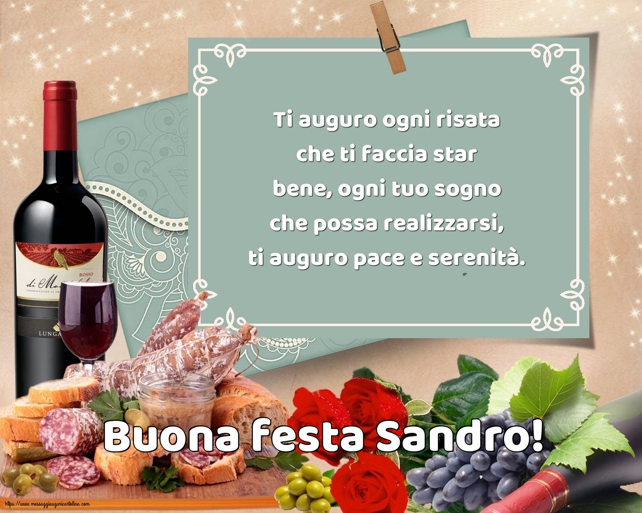 Cartoline di Sant'Alessandra - Buona festa Sandro! - messaggiauguricartoline.com