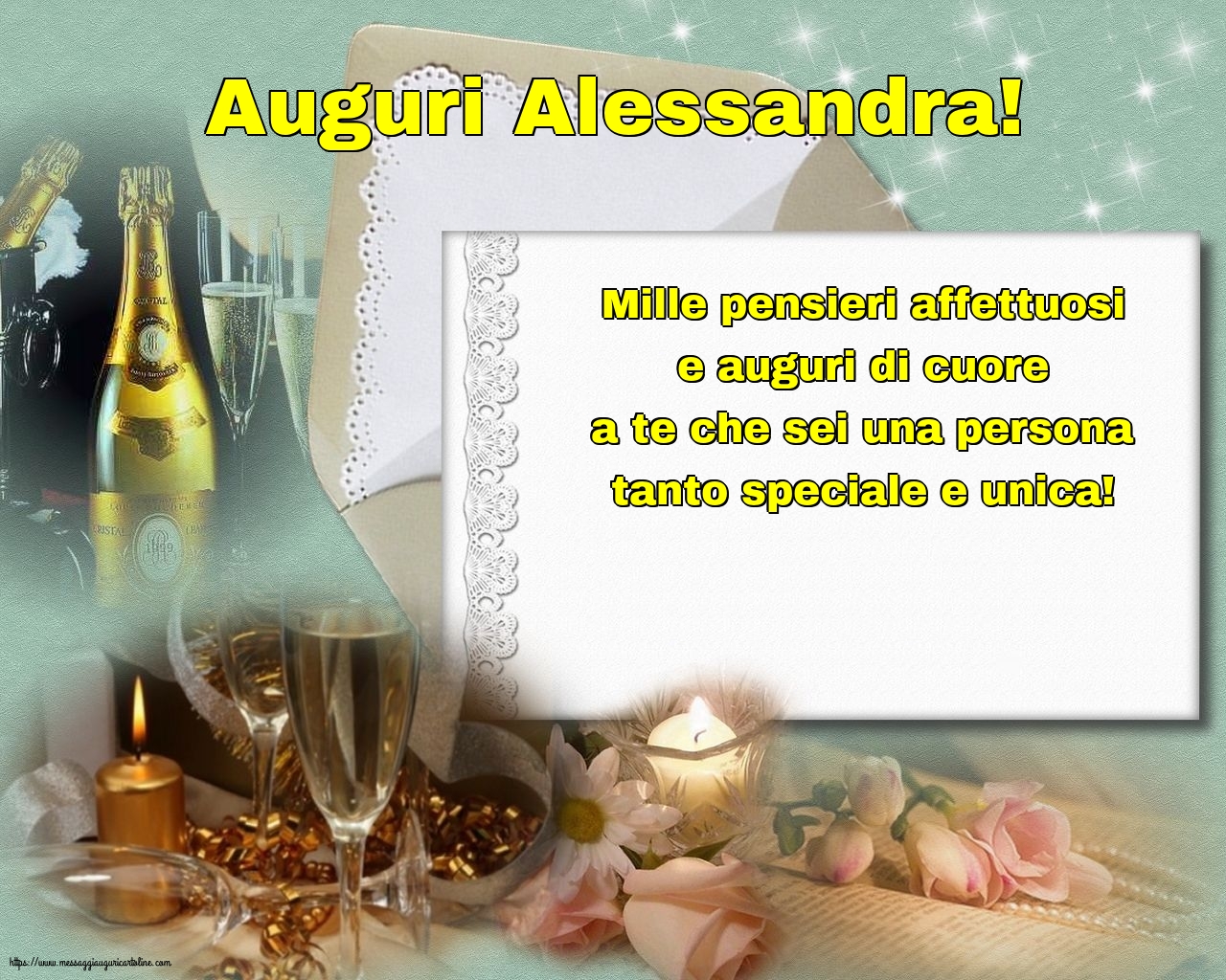 Auguri Alessandra!