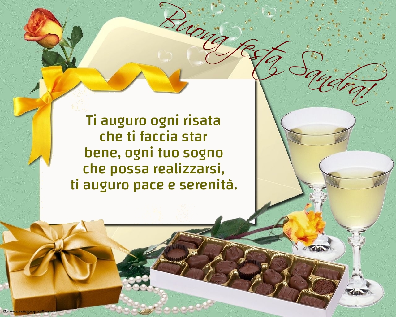 Cartoline di Sant'Alessandro - Buona festa Sandra! - messaggiauguricartoline.com