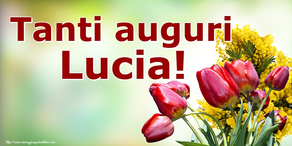 Tanti auguri Lucia!