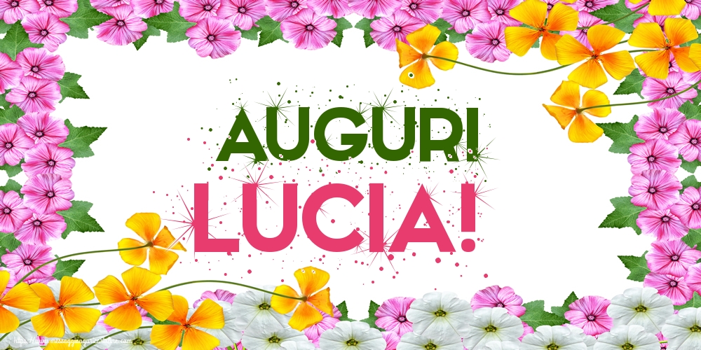 Auguri Lucia!