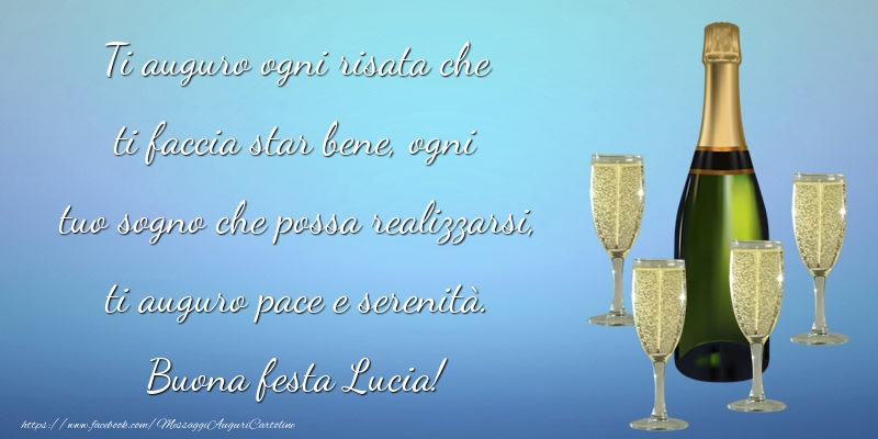 Cartoline di Santa Lucia - Buona festa Lucia! - messaggiauguricartoline.com