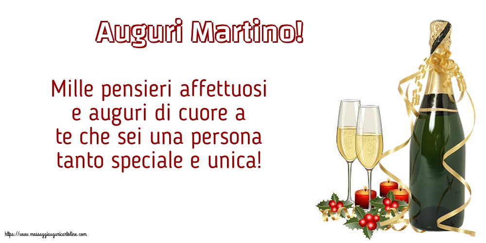 Cartoline di Santa Martina - Auguri Martino! - messaggiauguricartoline.com