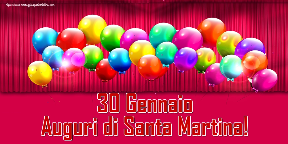 30 Gennaio Auguri di Santa Martina!