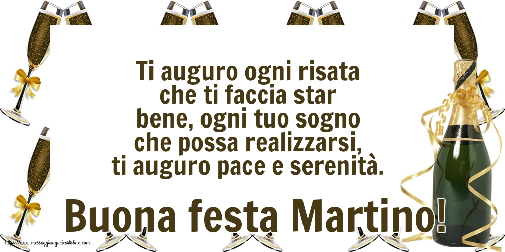 Cartoline di Santa Martina - Buona festa Martino! - messaggiauguricartoline.com